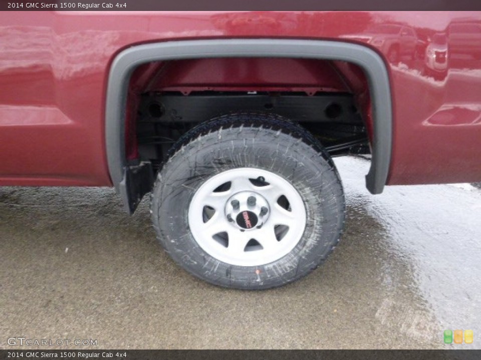 2014 GMC Sierra 1500 Regular Cab 4x4 Wheel and Tire Photo #89568647