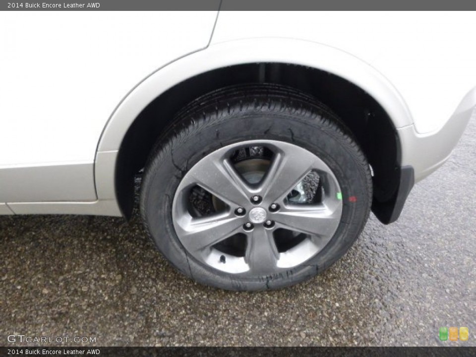 2014 Buick Encore Leather AWD Wheel and Tire Photo #89572709