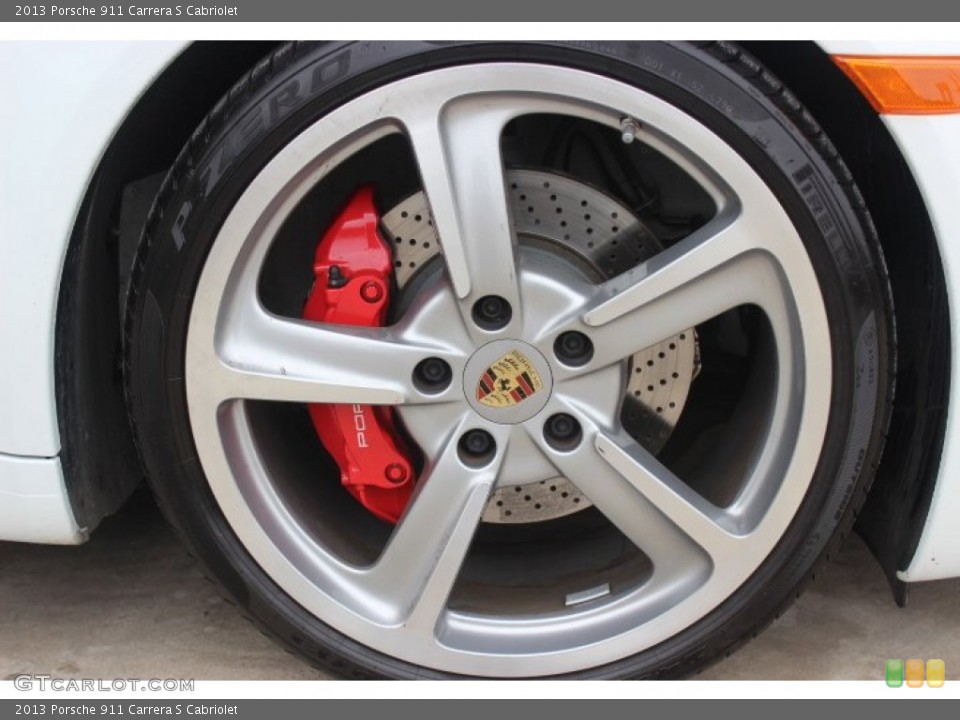 2013 Porsche 911 Carrera S Cabriolet Wheel and Tire Photo #89574305