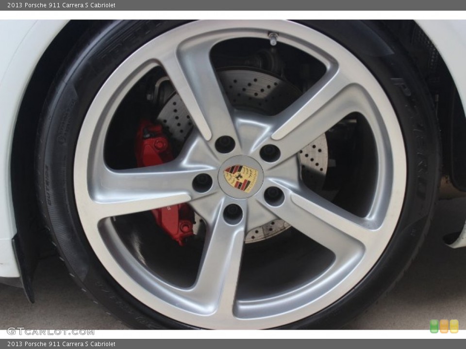2013 Porsche 911 Carrera S Cabriolet Wheel and Tire Photo #89574347