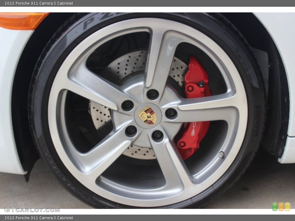 2013 Porsche 911 Carrera S Cabriolet Wheel and Tire Photo #89574374