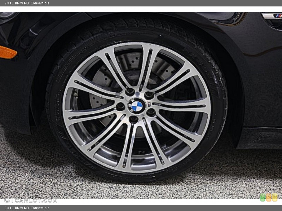 2011 BMW M3 Convertible Wheel and Tire Photo #89589722