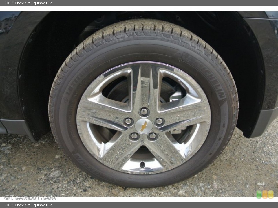 2014 Chevrolet Equinox LTZ Wheel and Tire Photo #89593760