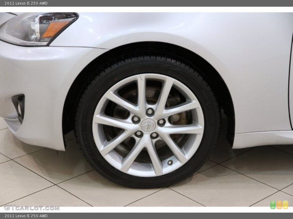2011 Lexus IS 250 AWD Wheel and Tire Photo #89605319