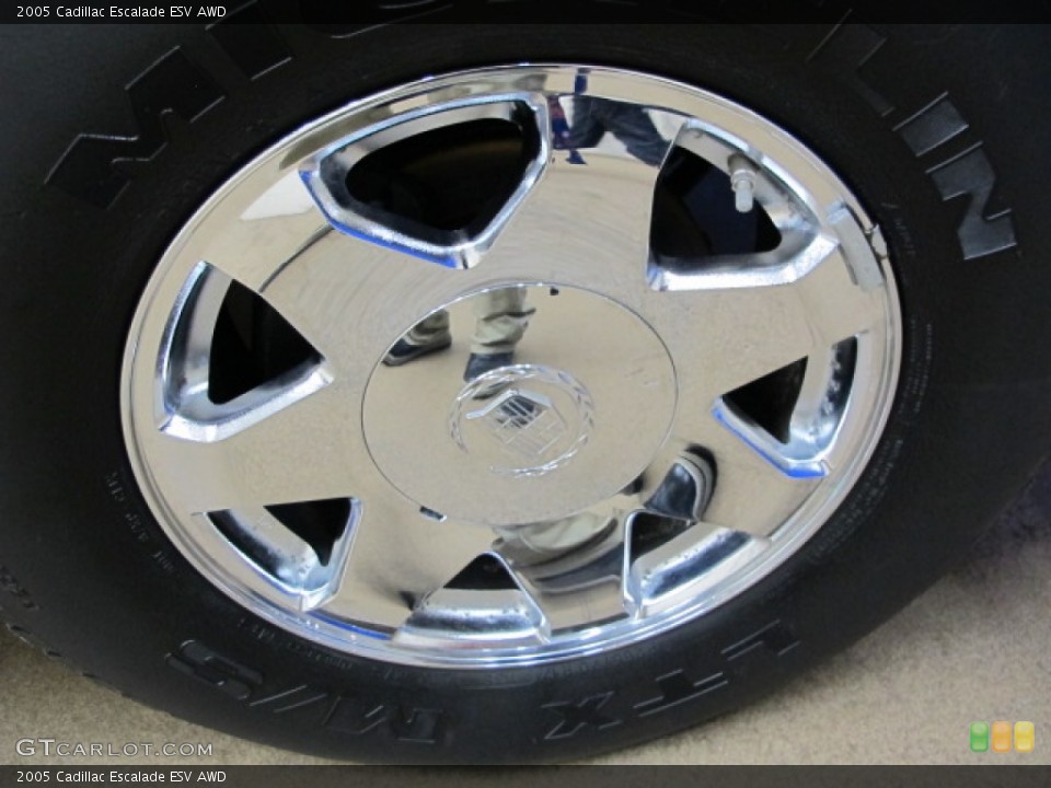2005 Cadillac Escalade ESV AWD Wheel and Tire Photo #89608604