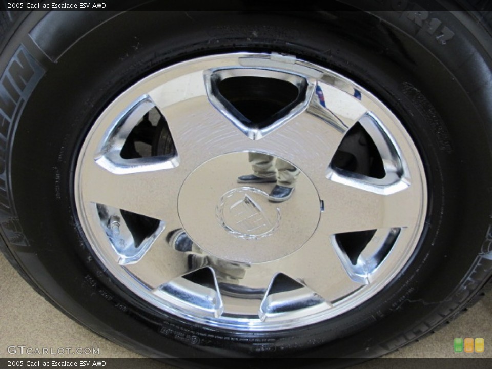 2005 Cadillac Escalade ESV AWD Wheel and Tire Photo #89608628