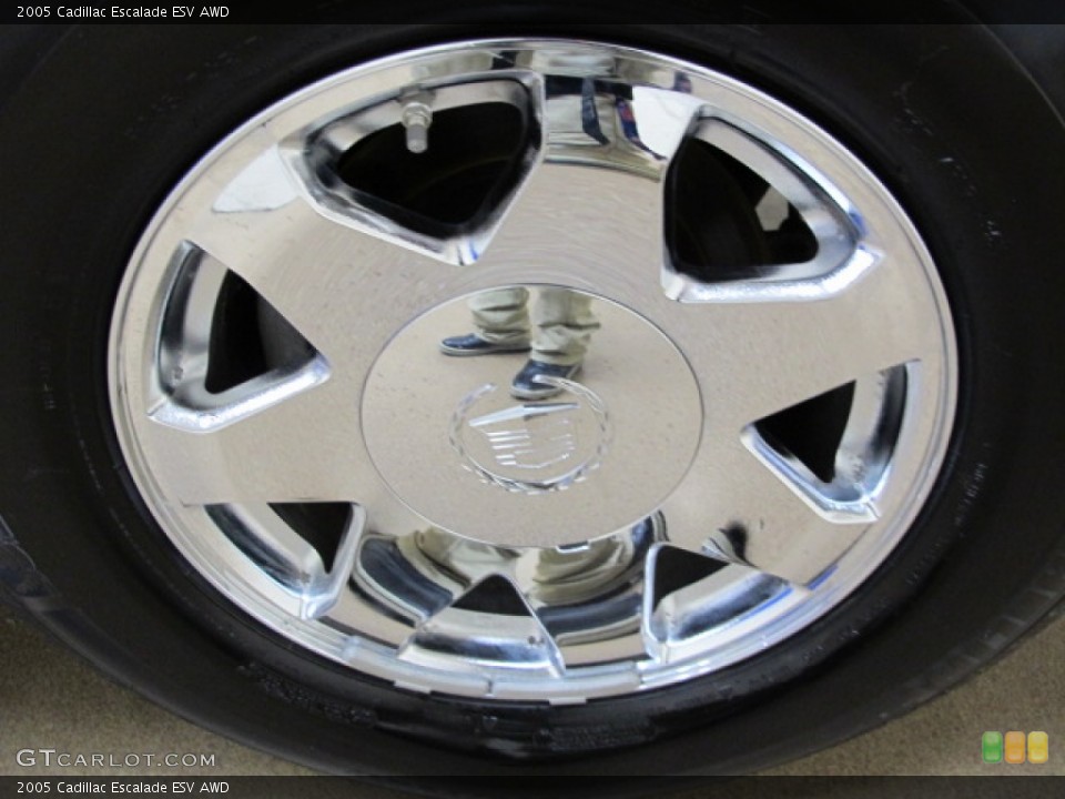 2005 Cadillac Escalade ESV AWD Wheel and Tire Photo #89608652