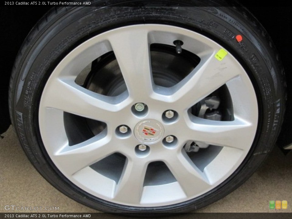 2013 Cadillac ATS 2.0L Turbo Performance AWD Wheel and Tire Photo #89613809