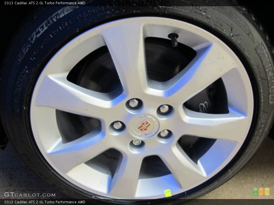 2013 Cadillac ATS 2.0L Turbo Performance AWD Wheel and Tire Photo #89613851