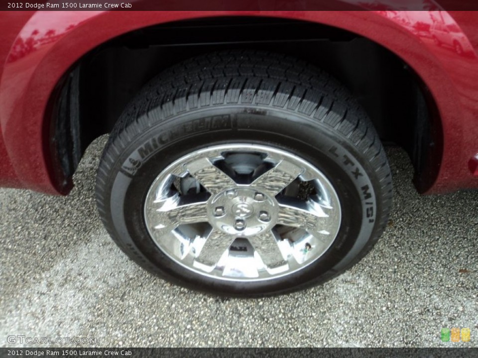 2012 Dodge Ram 1500 Laramie Crew Cab Wheel and Tire Photo #89615786