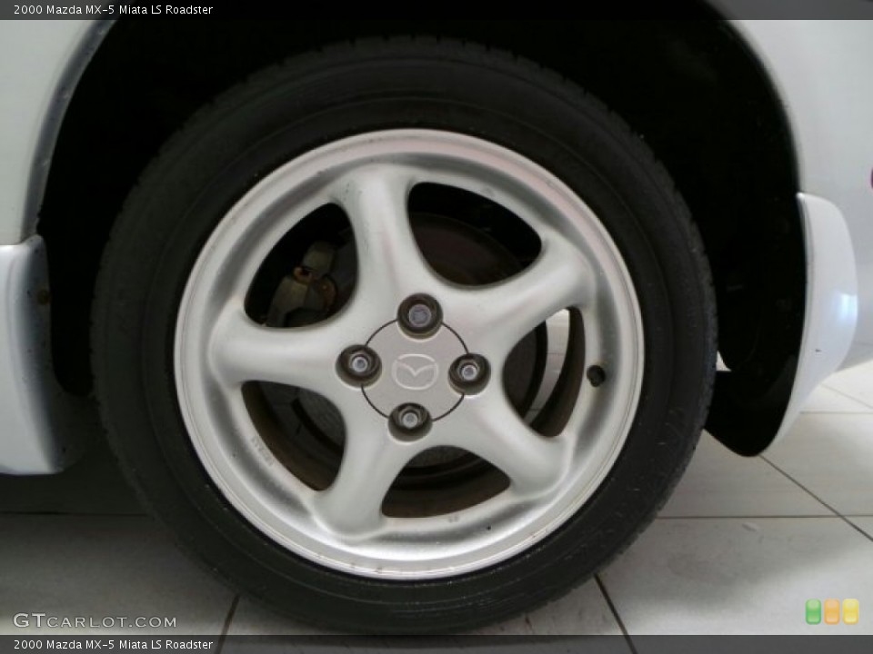 2000 Mazda MX-5 Miata LS Roadster Wheel and Tire Photo #89633316