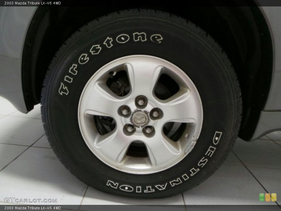 2003 Mazda Tribute LX-V6 4WD Wheel and Tire Photo #89634216