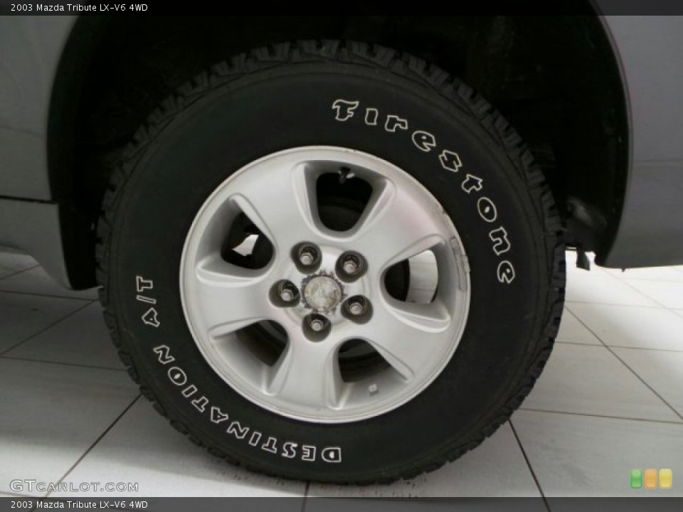 2003 Mazda Tribute LX-V6 4WD Wheel and Tire Photo #89634228