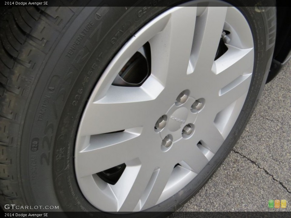 2014 Dodge Avenger SE Wheel and Tire Photo #89641188