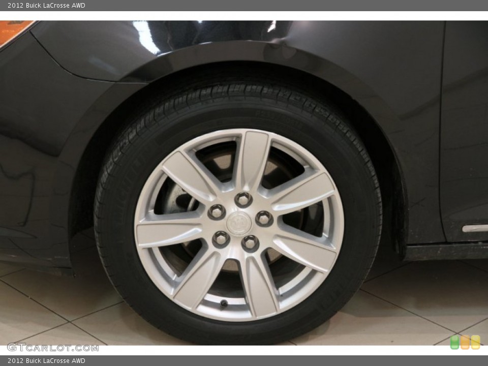 2012 Buick LaCrosse AWD Wheel and Tire Photo #89641221