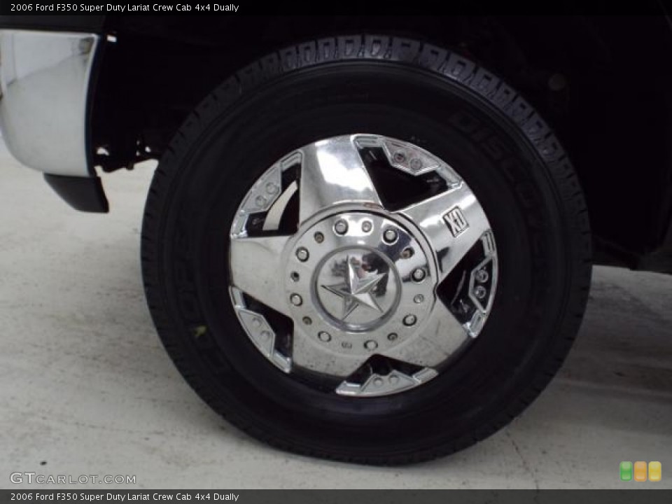 2006 Ford F350 Super Duty Custom Wheel and Tire Photo #89645148