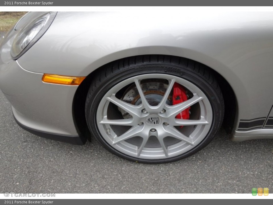 2011 Porsche Boxster Spyder Wheel and Tire Photo #89655051