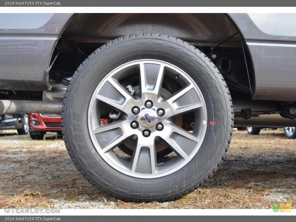 2014 Ford F150 STX SuperCab Wheel and Tire Photo #89656818