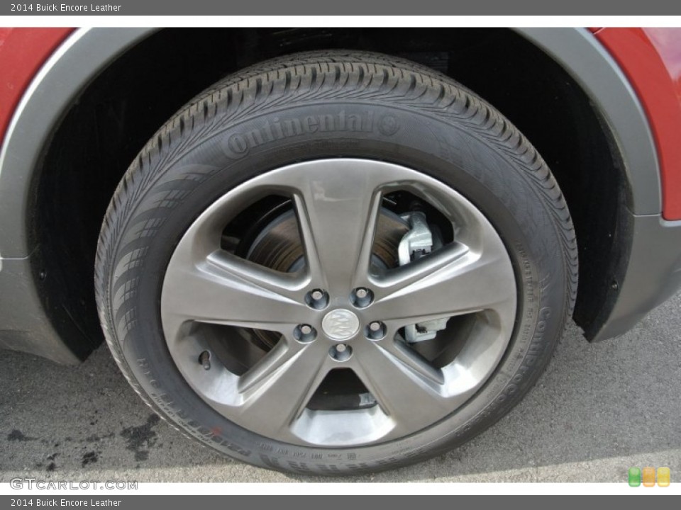 2014 Buick Encore Leather Wheel and Tire Photo #89657847