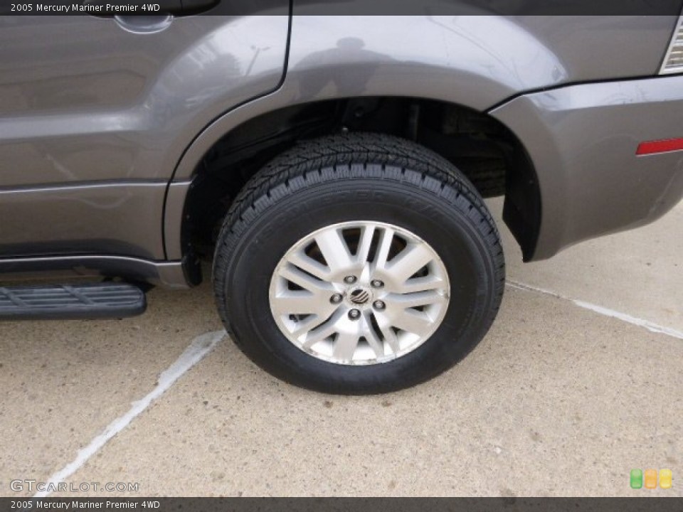 2005 Mercury Mariner Premier 4WD Wheel and Tire Photo #89657955