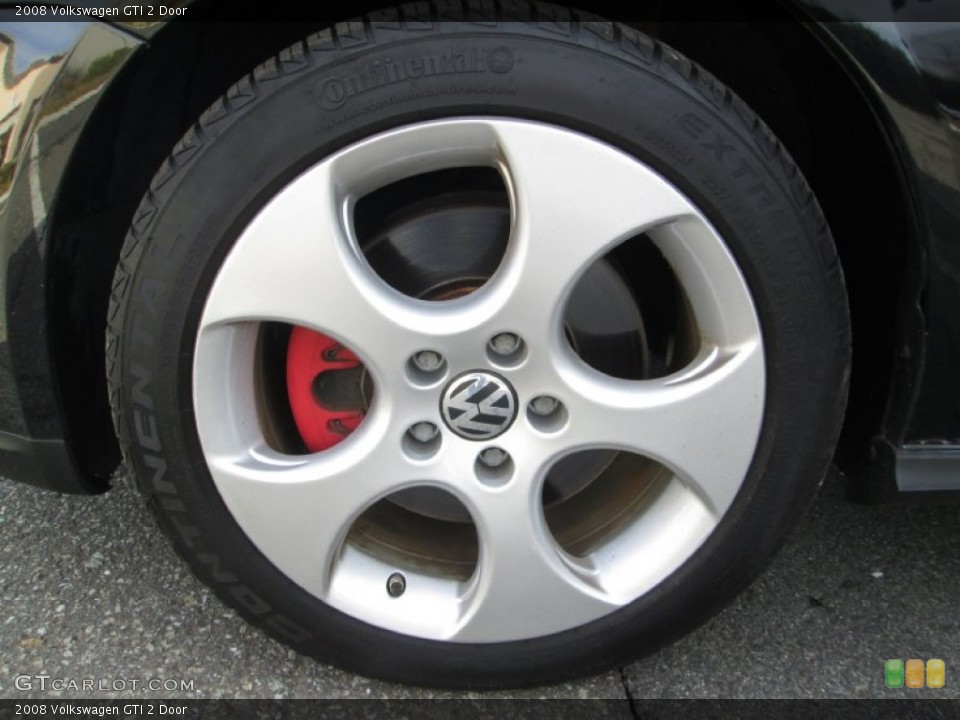 2008 Volkswagen GTI 2 Door Wheel and Tire Photo #89666181