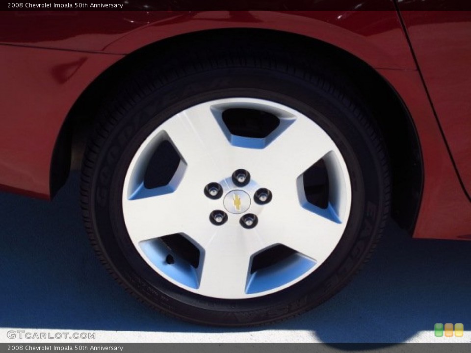 2008 Chevrolet Impala 50th Anniversary Wheel and Tire Photo #89668590