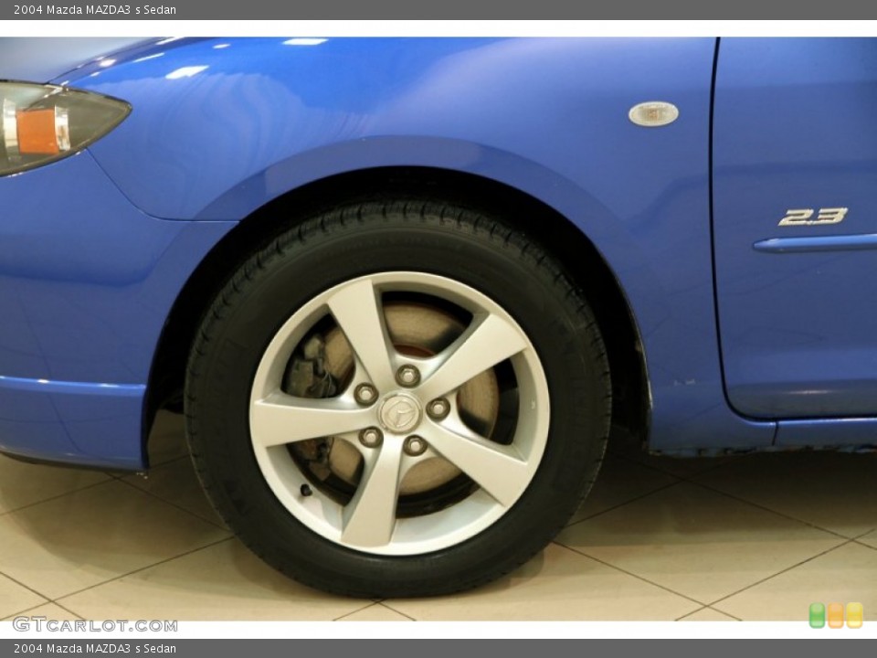 2004 Mazda MAZDA3 s Sedan Wheel and Tire Photo #89669417