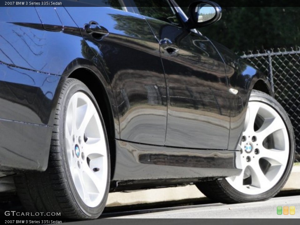 2007 BMW 3 Series 335i Sedan Wheel and Tire Photo #89679843