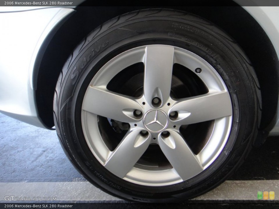 2006 Mercedes-Benz SLK 280 Roadster Wheel and Tire Photo #89686443