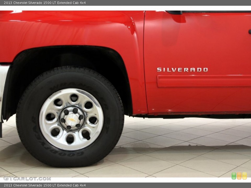 2013 Chevrolet Silverado 1500 LT Extended Cab 4x4 Wheel and Tire Photo #89688891