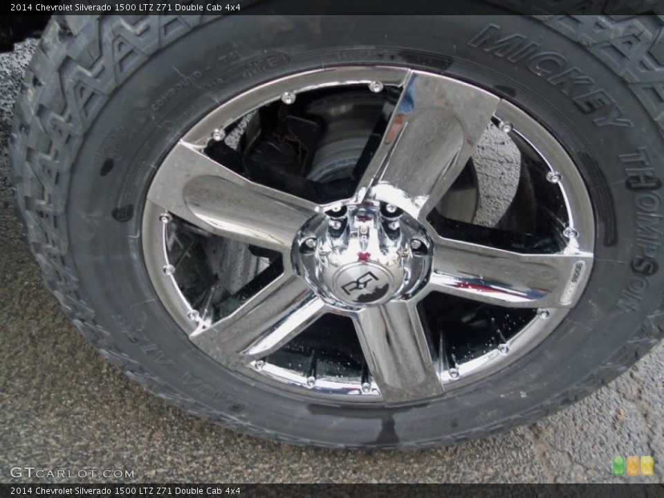 2014 Chevrolet Silverado 1500 Custom Wheel and Tire Photo #89692021