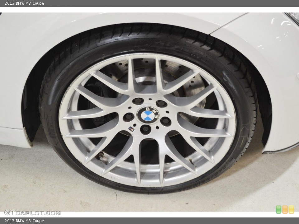 2013 BMW M3 Coupe Wheel and Tire Photo #89692854