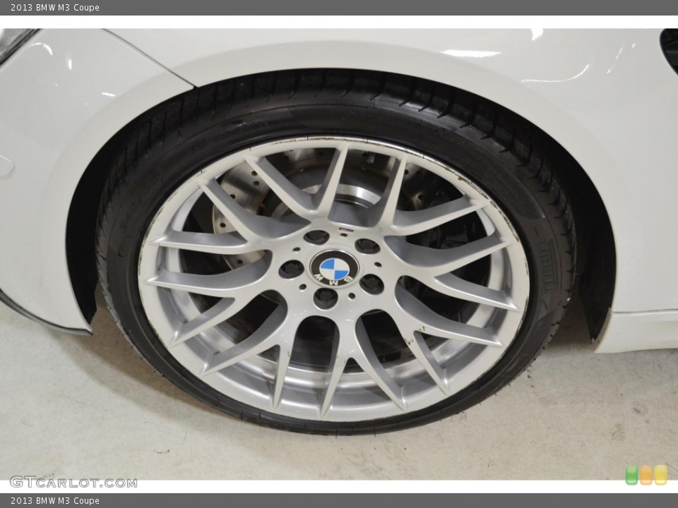 2013 BMW M3 Coupe Wheel and Tire Photo #89693214