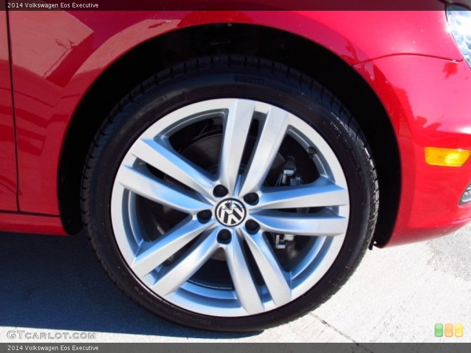 2014 Volkswagen Eos Executive Wheel and Tire Photo #89703306