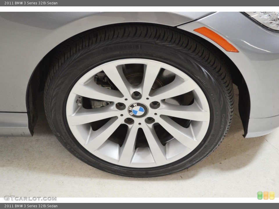 2011 BMW 3 Series 328i Sedan Wheel and Tire Photo #89704806