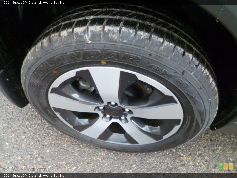 2014 Subaru XV Crosstrek Hybrid Touring Wheel and Tire Photo #89716096