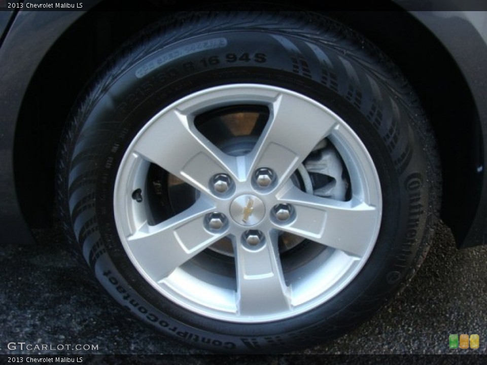 2013 Chevrolet Malibu LS Wheel and Tire Photo #89721526