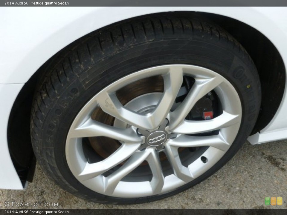 2014 Audi S6 Prestige quattro Sedan Wheel and Tire Photo #89722654
