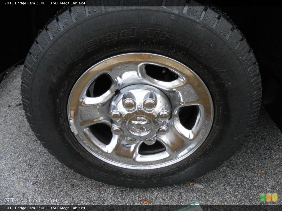 2011 Dodge Ram 2500 HD SLT Mega Cab 4x4 Wheel and Tire Photo #89727294