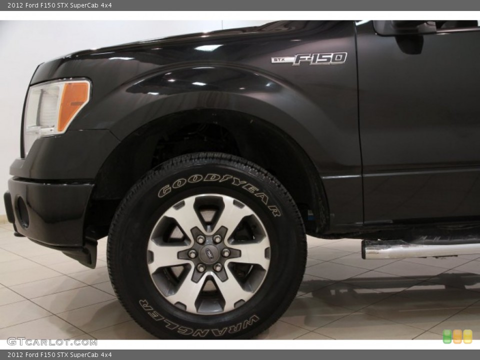 2012 Ford F150 STX SuperCab 4x4 Wheel and Tire Photo #89727823