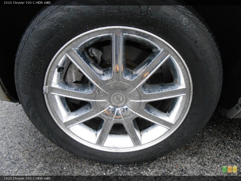 2010 Chrysler 300 C HEMI AWD Wheel and Tire Photo #89731693