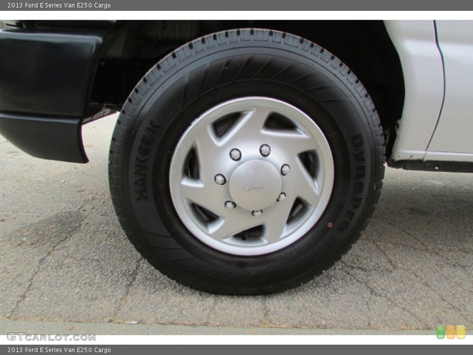 2013 Ford E Series Van E250 Cargo Wheel and Tire Photo #89737465