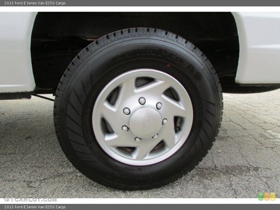 2013 Ford E Series Van E250 Cargo Wheel and Tire Photo #89737520