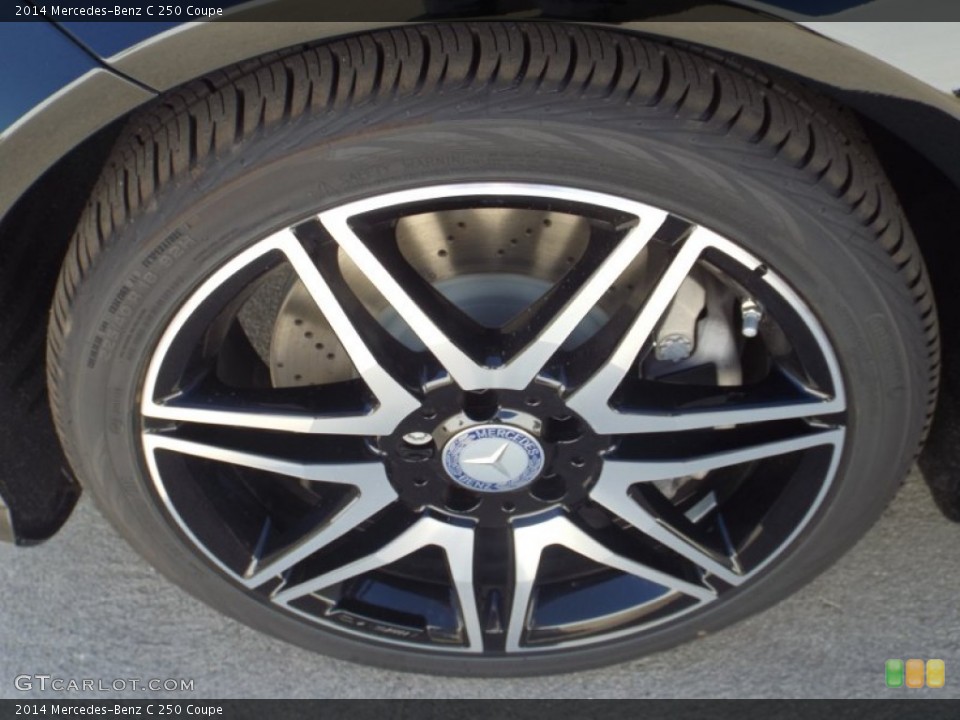 2014 Mercedes-Benz C 250 Coupe Wheel and Tire Photo #89738482