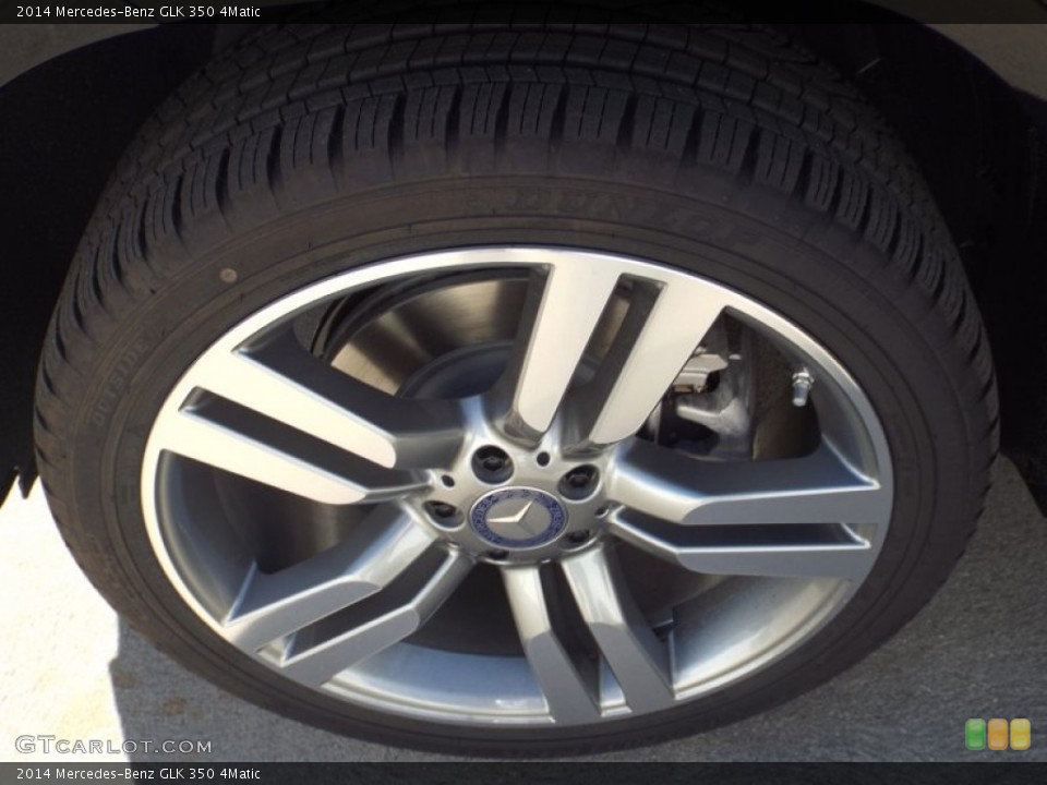 2014 Mercedes-Benz GLK 350 4Matic Wheel and Tire Photo #89738761