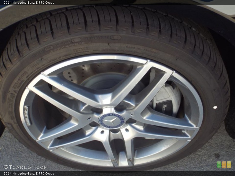 2014 Mercedes-Benz E 550 Coupe Wheel and Tire Photo #89744047