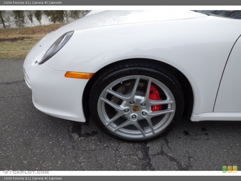 2009 Porsche 911 Carrera 4S Cabriolet Wheel and Tire Photo #89744266