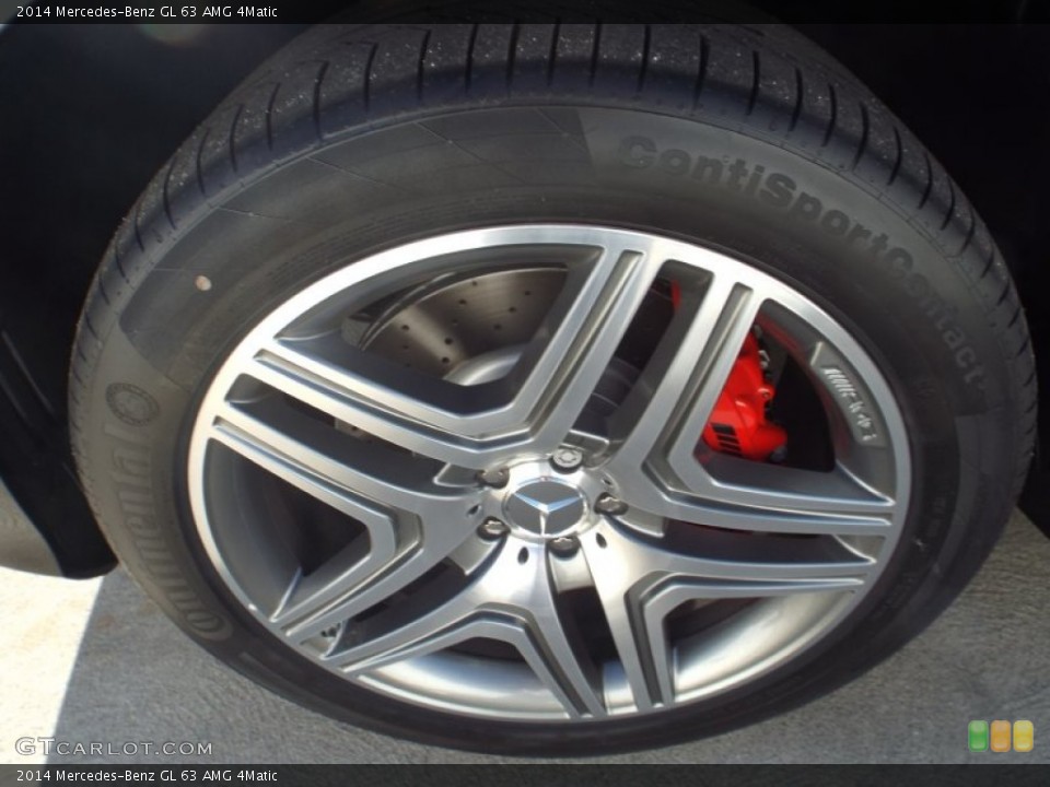 2014 Mercedes-Benz GL 63 AMG 4Matic Wheel and Tire Photo #89745664