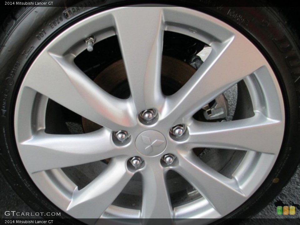 2014 Mitsubishi Lancer GT Wheel and Tire Photo #89747374