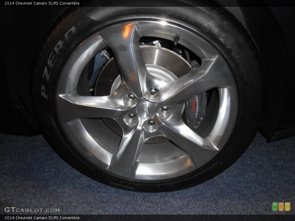 2014 Chevrolet Camaro SS/RS Convertible Wheel and Tire Photo #89752345